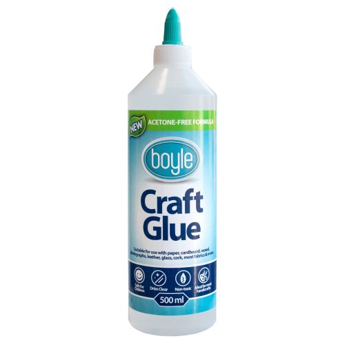 Boyle Industries Clear Craft Glue 500ml Wholesale