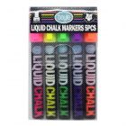 Liquid Chalk Markers 5Pcs - Fluorescent	