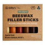 Gilly's Beeswax Filler Sticks Assorted 6pcs