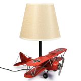 USB powered LED Lamp Red Baron Plane 29x27x33cm