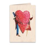 Wooden Greeting Card 11x16cm - So Good to Have You