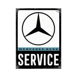 Nostalgic-Art Magnet Mercedes-Benz Service 6x8cm