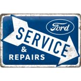 Nostalgic-Art Medium Sign Ford - Service & Repairs 20x30cm