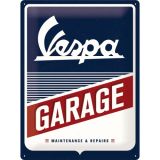 Nostalgic-Art Large Sign Vespa Garage 30x40cm