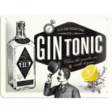 Nostalgic-Art Small Sign Gin Tonic 15x20cm