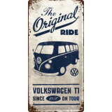 Nostalgic-Art Long Sign VW Bulli The Original Ride 25x50cm