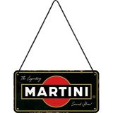 Nostalgic-Art Hanging Sign Martini Served Here 10x20cm