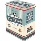Nostalgic-Art Tin Storage Box Large Dog Biscuits 10x14x20cm