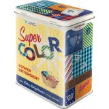 Nostalgic-Art Tin Storage Box Large Super Color Detergent 10x14x20cm