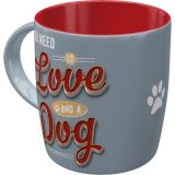 Nostalgic-Art Ceramic Mug Love Dog