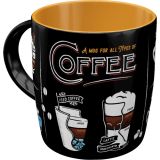 Nostalgic-Art Ceramic Mug All Types of Coffee