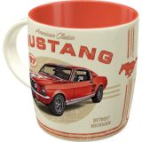 Nostalgic-Art Ceramic Mug Ford Mustang GT 1967 Red