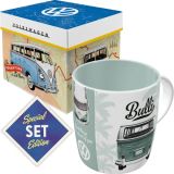 Nostalgic-Art Ceramic Mug & Gift Box Combo VW Good Things are Ahead of You