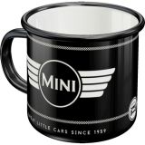 Nostalgic-Art Enamel Mug Mini - Logo Black