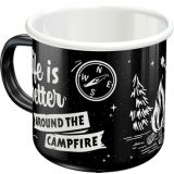 Nostalgic-Art Enamel Mug Around The Campfire