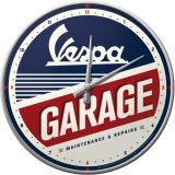 Nostalgic-Art Wall Clock Vespa Garage 30cm