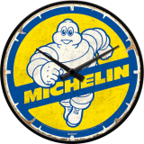 WALL CLOCK MICHELIN - BIBENDUM 80S