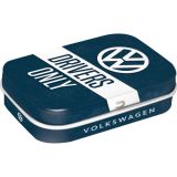 Nostalgic-Art Mint Box VW Drivers Only 4x6x2cm