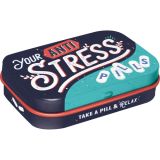 Nostalgic-Art Mint Box Anti Stress Pills 4x6x2cm