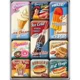 Nostalgic-Art 9pc Magnet Set American Diner