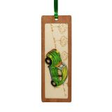 Quilled Bookmark VW Beetle