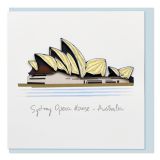 Quilled Greeting Card Sydney Opera House 15x15cm