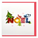 Quilled Greeting Card Noel 15x15cm