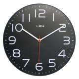 Leni Classic Wall Clock Black 30cm