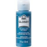 FolkArt Glossy Acrylic Paint 59ml Tropical Green