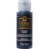 FolkArt Terra Cotta Paint 59ml Obsidian