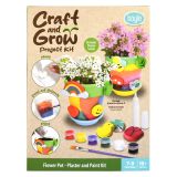 Craft and Grow Plaster and Paint Kit Flower Pot with Seeds