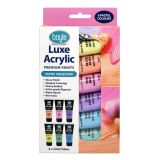 Luxe Acrylic Premium Paint Pastel Pack of 6