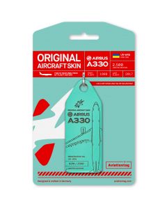 Aviationtag Airbus A330 Windrose Mint