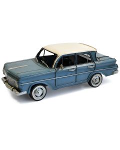 EJ Holden Sedan Metal Ornament - Blue 28.5x11.5x9.5cm