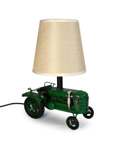 USB powered LED Lamp Tractor 17.5x13x25.5cm Green