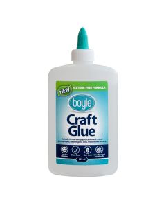 Acetone-free Clear Boyle Craft Glue 225ml - NEW FORMULA