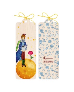 Wooden Bookmark 4.5x14cm - Little Prince