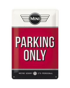 Nostalgic-Art Medium Sign Mini - Parking Only 20x30cm