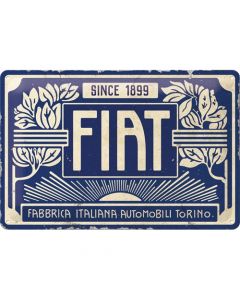 Nostalgic-Art Medium Sign Fiat - Since 1899 20x30cm