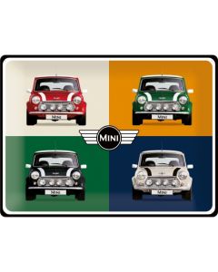 Nostalgic-Art Large Sign Mini - 4 Cars Pop Art 30x40cm