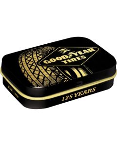 Nostalgic-Art Mint Box Goodyear 125 Years Tire 4x6x2cm