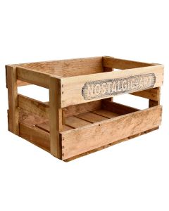Nostalgic-Art Wooden Display  Crate
