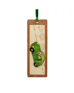 Quilled Bookmark VW Beetle