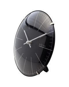 NeXtime Mini Dome Table Clock Black