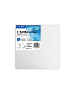 Thin Edge Stretched Canvas 20 x 20cm (8x8") 4 Pack