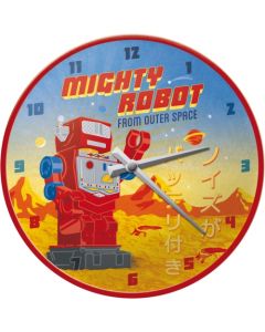 Nostalgic-Art Wall Clock Mighty Robot
