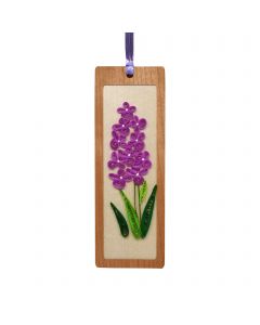 Quilled Bookmark Fragrant Orchid