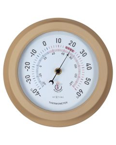 NeXtime Lily Outdoor Thermometer 22cm Brown