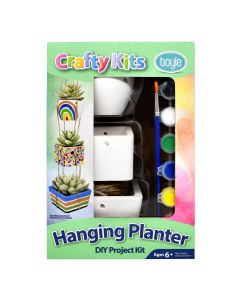 Crafty Kits Hanging Planter DIY Paint Kit